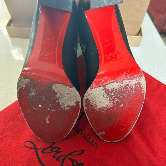 Christian Louboutin Black Booties ADOX - Picture 4 of 9